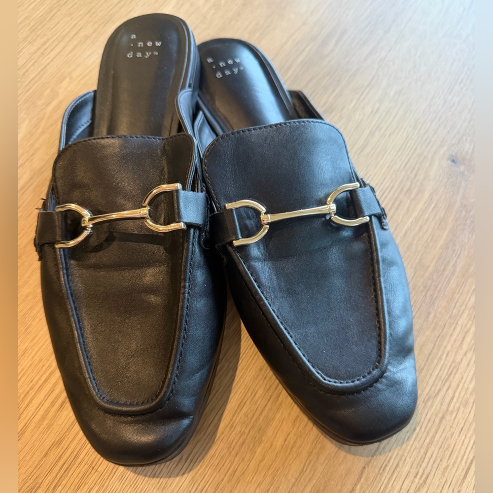 a new day mule slip on
